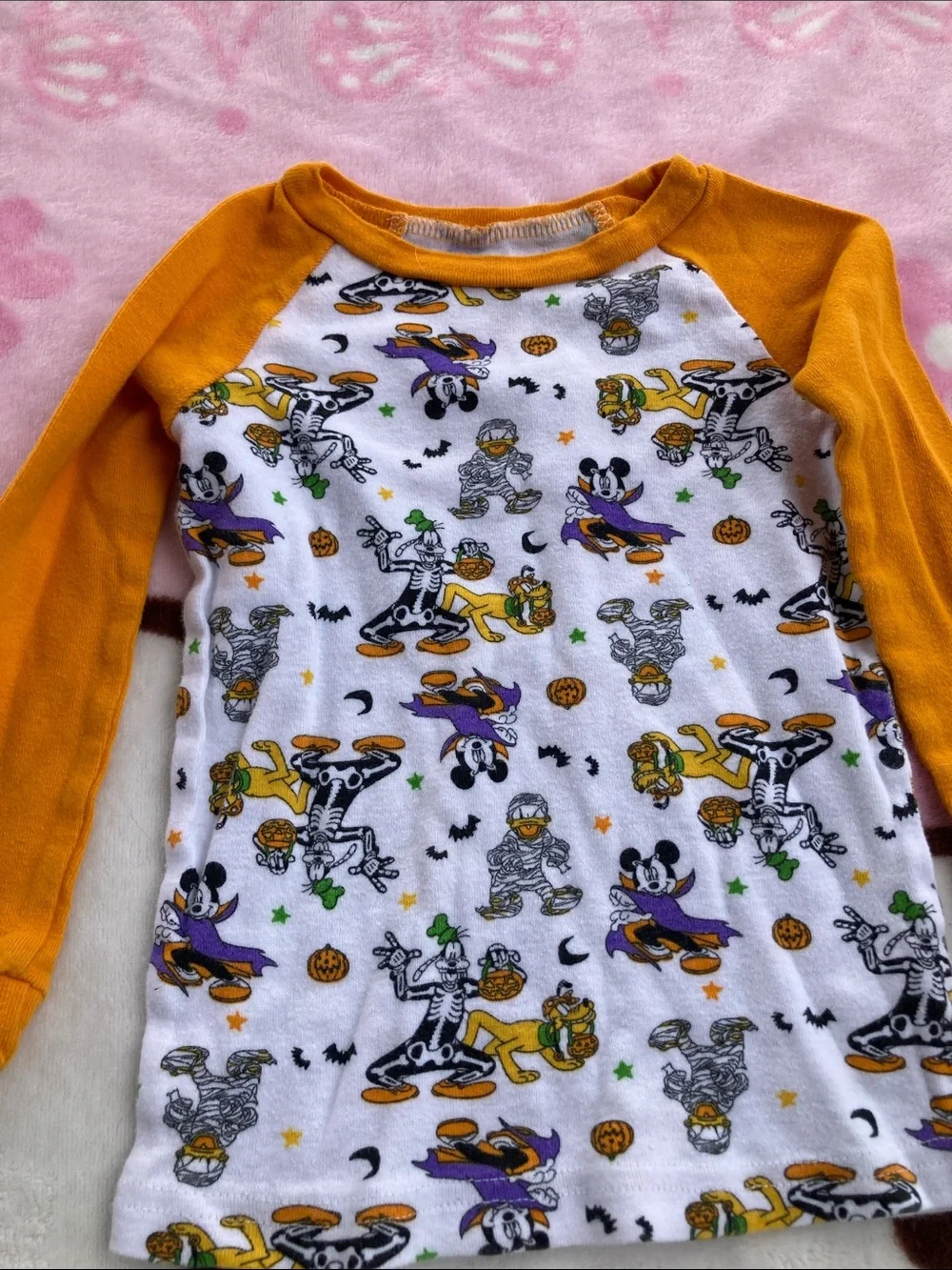 100% cotton, Halloween Mickey pajamas